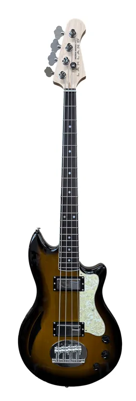 Lakland Skyline Hollowbody-30 Bass, 4-String - Tobacco Sunburst Gloss Echt