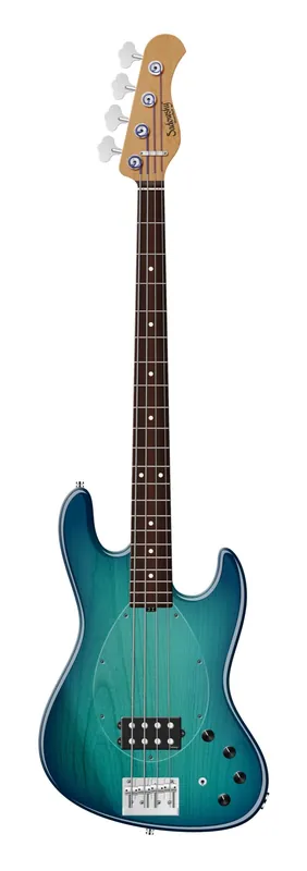 Angebot Sadowsky MasterBuilt 21-Fret Vintage M Bass, Red Alder Body, Morado Fingerboard, 4-String - Bora Blue Burst Transparent High Polish
