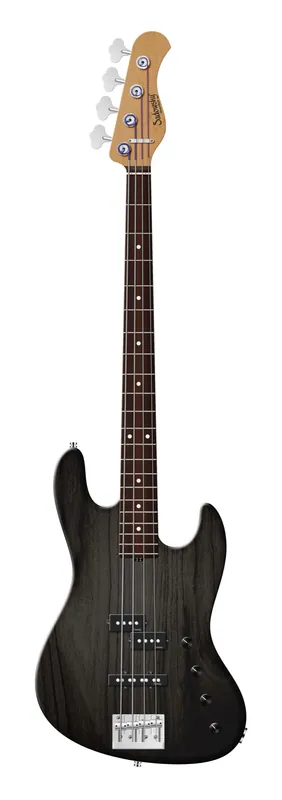 Versand Am Gleichen Tag Sadowsky MasterBuilt 21-Fret Verdine White Artist Line, Red Alder Body, Morado Fingerboard, 4-String - Nirvana Black Transparent Satin
