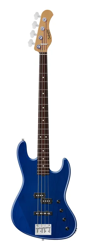 Angebot Sadowsky MasterBuilt 21-Fret Verdine White Artist Line, Red Alder Body, Morado Fingerboard, 4-String - Ocean Blue Transparent High Polish
