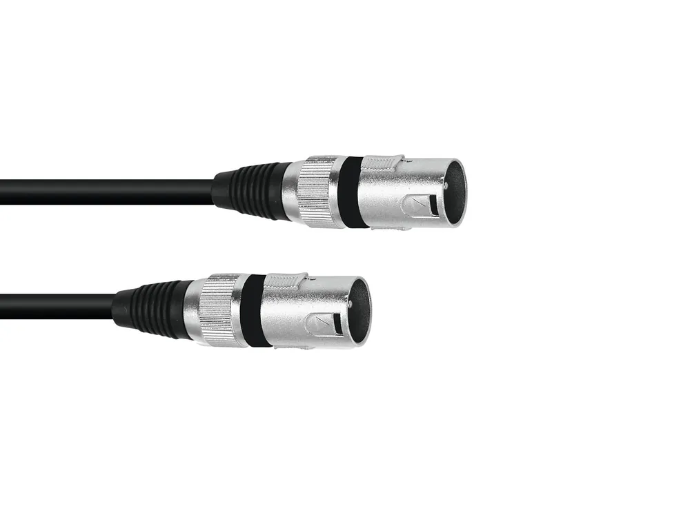 OMNITRONIC Adapterkabel XLR(M)/XLR(M) 0,2m sw Heißes Angebot