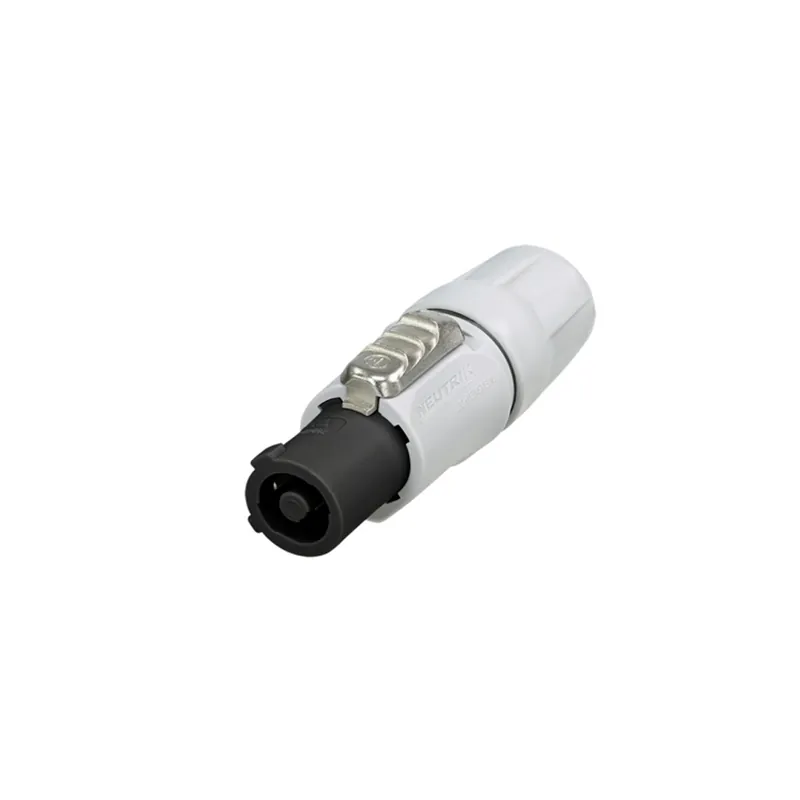 Versand Am Gleichen Tag Neutrik NAC3FCB-1 - Verriegelbarer Kabel-Steckverbinder, power-out, Schraubklemmen, grau, V-0 EInsat