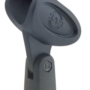 K&M 85055 Mikrofonklammer schwarz Neu