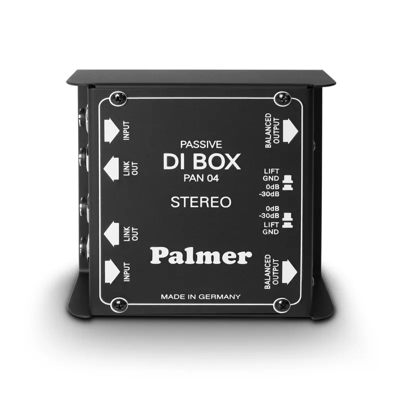 Palmer Pro PAN 04 - DI-Box 2 Kanal passiv Must-Have