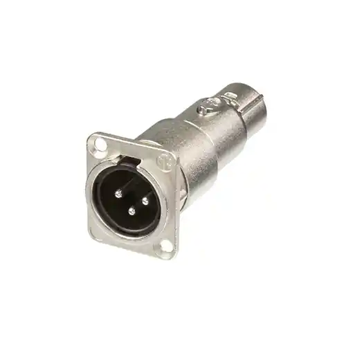 Aktuell Neutrik NA3MDF - Durchgangsadapter XLR male auf XLR female