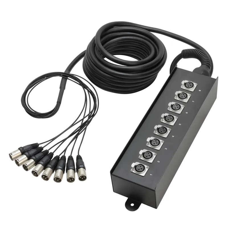 Aktuell Adam Hall Cables K 8C 10 - Stagebox 8/0 10 m