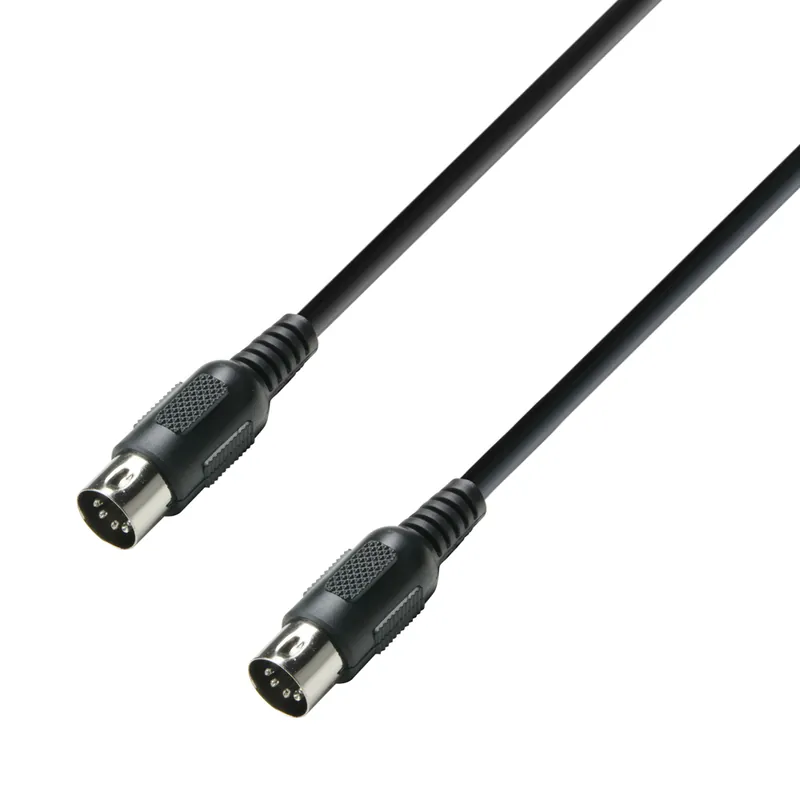 Top-Preis Adam Hall Cables K3 MIDI 0150 BLK - MIDI Kabel 1,5 m schwarz