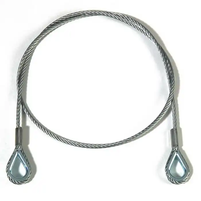 Adam Hall Accessories S 42100 - Sicherungsseil 4 mm, 1 m lang Direktkauf