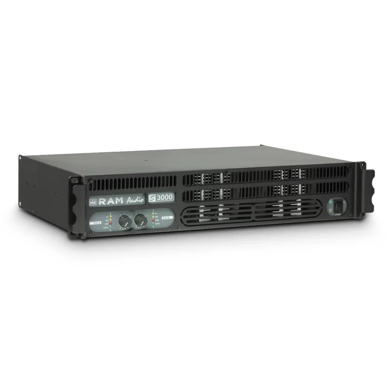 Kostenfreie Lieferung Ram Audio S 3000 - PA Endstufe 2 x 1570 W 2 Ohm