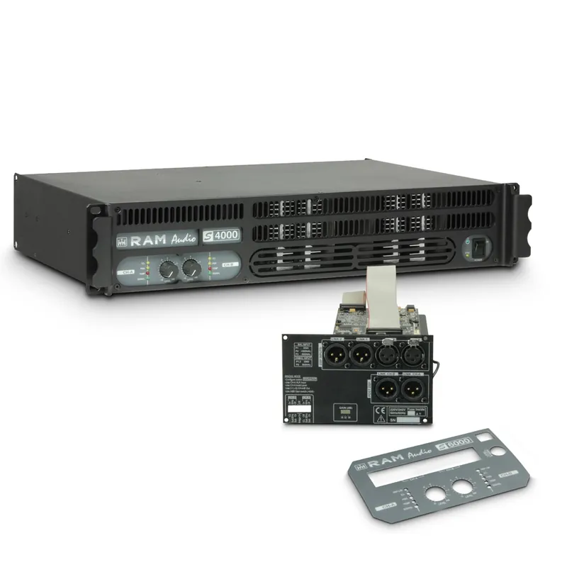 Knallerangebot Ram Audio S 4000 DSP - PA Endstufe 2 x 1950 W 2 Ohm inkl. DSP Modul