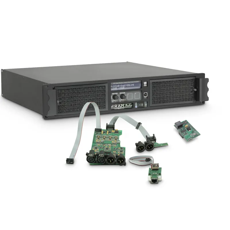 Angebot Ram Audio W 12000 DSP E AES - PA Endstufe 2 x 5900 W 2 Ohm inkl. DSP mit AES/EBU digitalem Eingang +