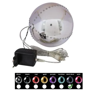 EUROPALMS LED Snowball 15cm, dunkelblau Top-Preis