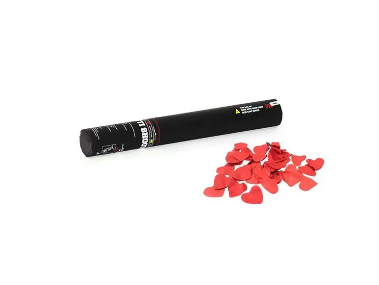 Direktkauf TCM FX Konfetti-Shooter 50cm, rote Herzen