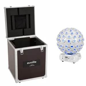Abverkauf EUROLITE Set LED B-40 Laser Strahleneffekt weiß + Case