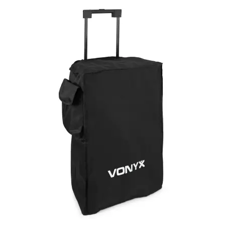 Versand Am Gleichen Tag VONYX "SC15B" Lautsprecher Schutzhülle für 15" Speaker mit Trolley-Griff Aussparung