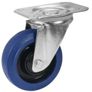 RADINGER "RD-100" 100mm Lenkrolle mit blauem Rad Sonderaktion