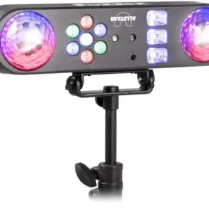 Preiswert FUZZIX "Allstar3" LED Party Lichtanlage mit Stativ & Fernbedienung