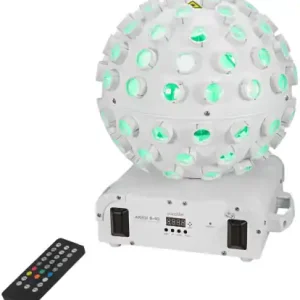 Billig EUROLITE "AKKU B-40 Laser Strahleneffekt AIR" mit 2,4 GHz AirW-Funktransceiver, weiß