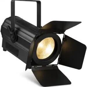 BeamZPro "BTK200W" Fresnel Zoom Theater Scheinwerfer mit 200 Watt LED, 3000K Markenware