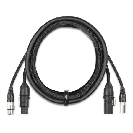 Finale Aktion PD Connex "CX07-2" IP65 Kombikabel PowerConnector TR m/w auf XLR m/w, 2m