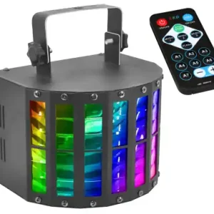INVOLIGHT "VENTUS II" 9x 3 Watt LED DMX Derby mit Fernbedienung Günstig