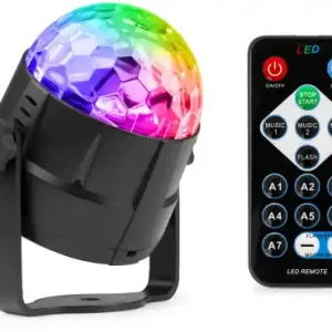 FUZZIX "Tornado" LED Party Disco Jelly Ball  Effekt mit Fernbedienung Rabatt