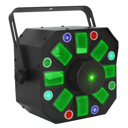 Top-Preis ELIMINATOR LIGHTING "Furious Three RG" LED/Laser 3-in-1 Lichteffekt