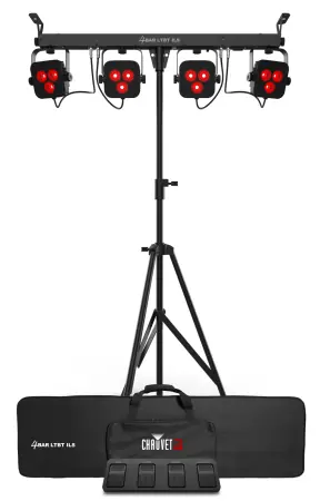 CHAUVET DJ "4Bar LT BT ILS" Komplette LED Lichtanlage mit ILS, D-Fi USB und BTAir Ansteuerung Kostenloser Versand