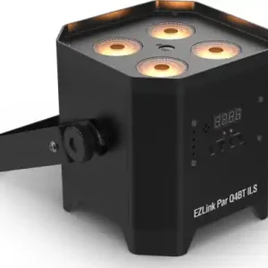 CHAUVET DJ "EZLink PAR Q4BT ILS" 4x 6 Watt RGBA Akku Scheinwerfer mit BT & ILS Technologie Neue Kollektion