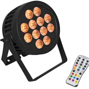 Nur Für Kurze Zeit EUROLITE "LED IP PAR" 12x 9 Watt RGBA/CW/WW+UV Aluminium IP65 Outdoor Scheinwerfer