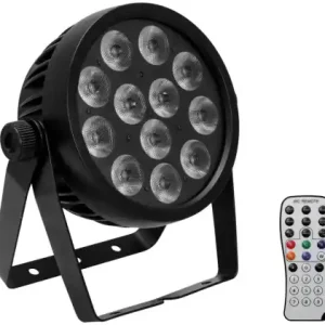 EUROLITE "LED 4C-12" Silent Slim Spot mit 12x 8 Watt RGBW LED's Preisreduziert