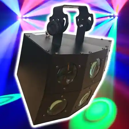 INVOLIGHT "OB200" LED DMX RGB Lichteffekt mit 18x 3 Watt LED's Schnäppchen