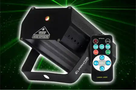 Ausverkauf ELIMINATOR LIGHTING "Micro Galaxian Three" Grating FX Laser