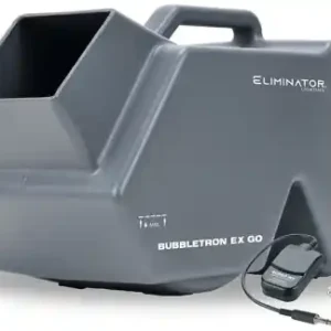 ELIMINATOR LIGHTING "Bubbletron EX Go" Kompakte Funk Akku Seifenblasenmaschine Mega-Angebot
