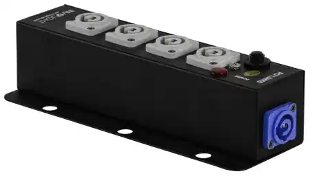 Ausverkauf INVOLIGHT "PD LINK5" Stromverteiler, PowerCon kompatibel, 1 Eingang / 5 Ausgänge
