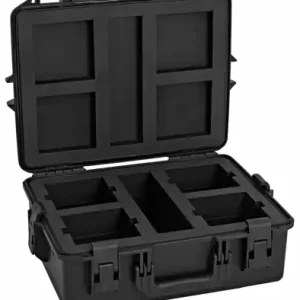 ROADINGER Kunststoffcase für 4x AKKU UP-4 QCL Spot QuickDMX MK2 Bestpreis