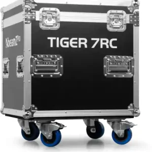 Knallerangebot BeamZPro "FC-7RC" Flightcase mit Rollen für 2x "Tiger 7RC" Moving Head