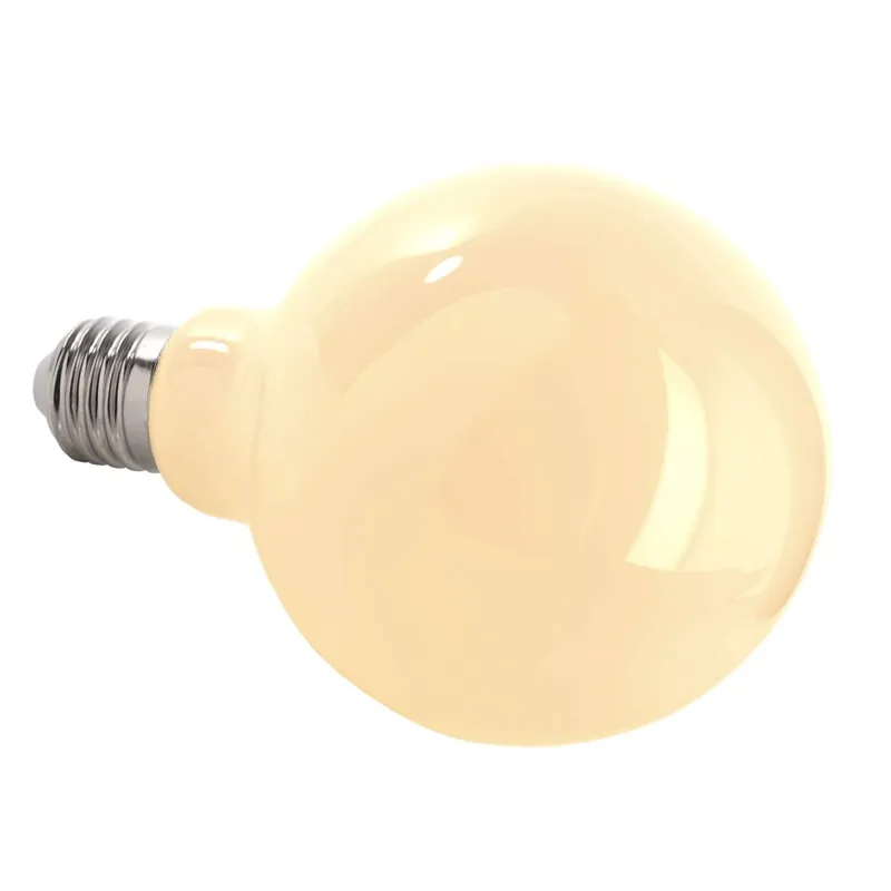 Heißes Angebot Deko-Light Filament LED-Leuchtmittel E27 G95 2700K milchig, dimmbar