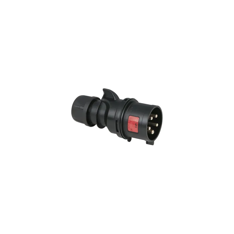 Preisreduziert PCE - CEE 32A 400V 5p Plug Male Schwarz, IP44