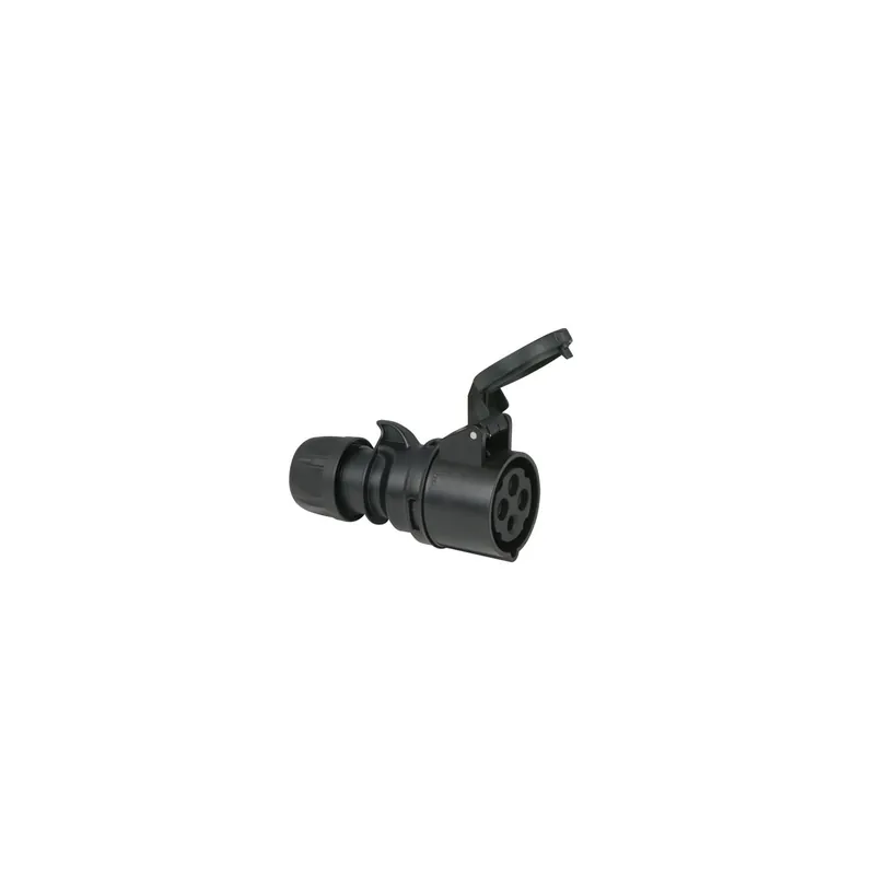 Sale PCE - CEE 16A 400V 4p Plug Female Schwarz, IP44