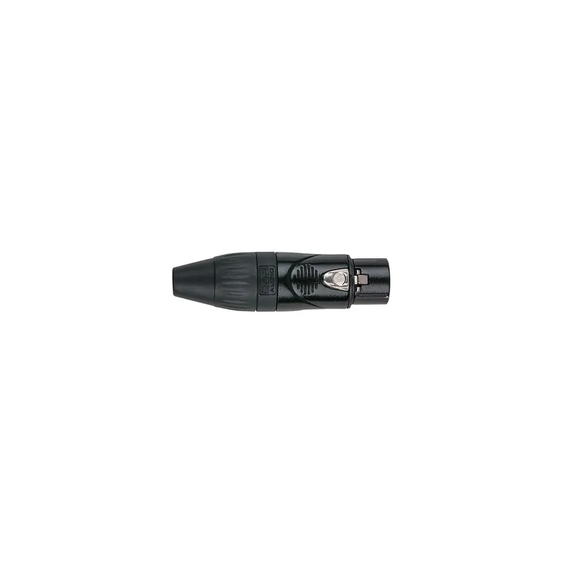 Ausverkauf DAP - XLR 3p. X-type Female Schwarze Kappe