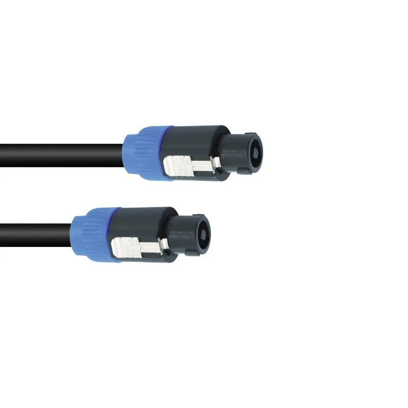 Garantierte Lieferung PSSO Lautsprecherkabel Speakon 2x4 3m sw