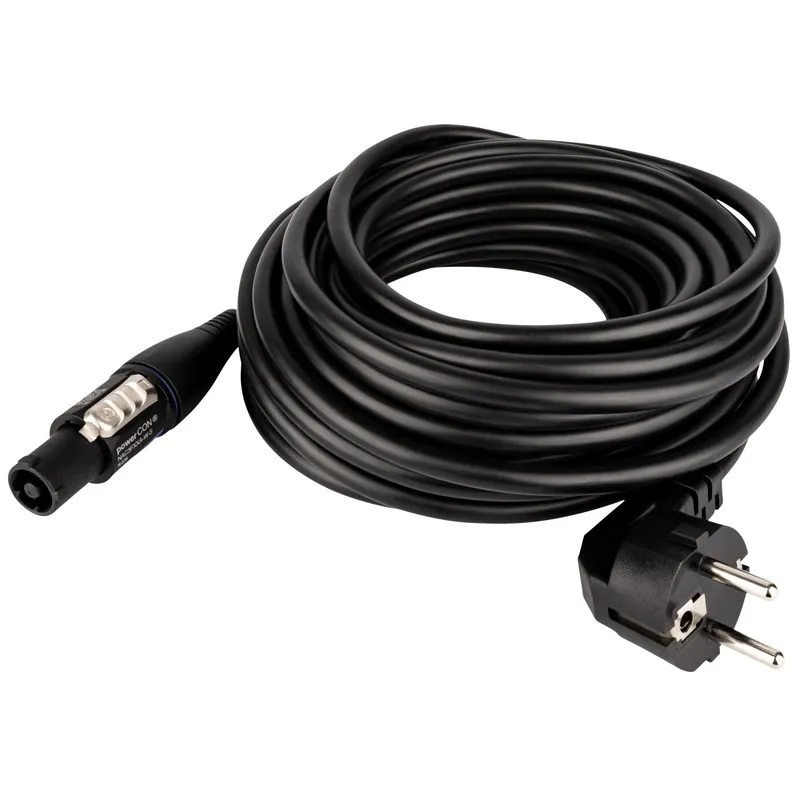 Begrenztes Angebot Showtec - Powercable Neutrik Powercon to Schuko 10m 3x 2,5 mm2