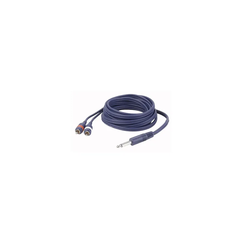 Super-Preis DAP Audio FL33 - Adapterkabel Klinke male mono auf Cinch male 3 m