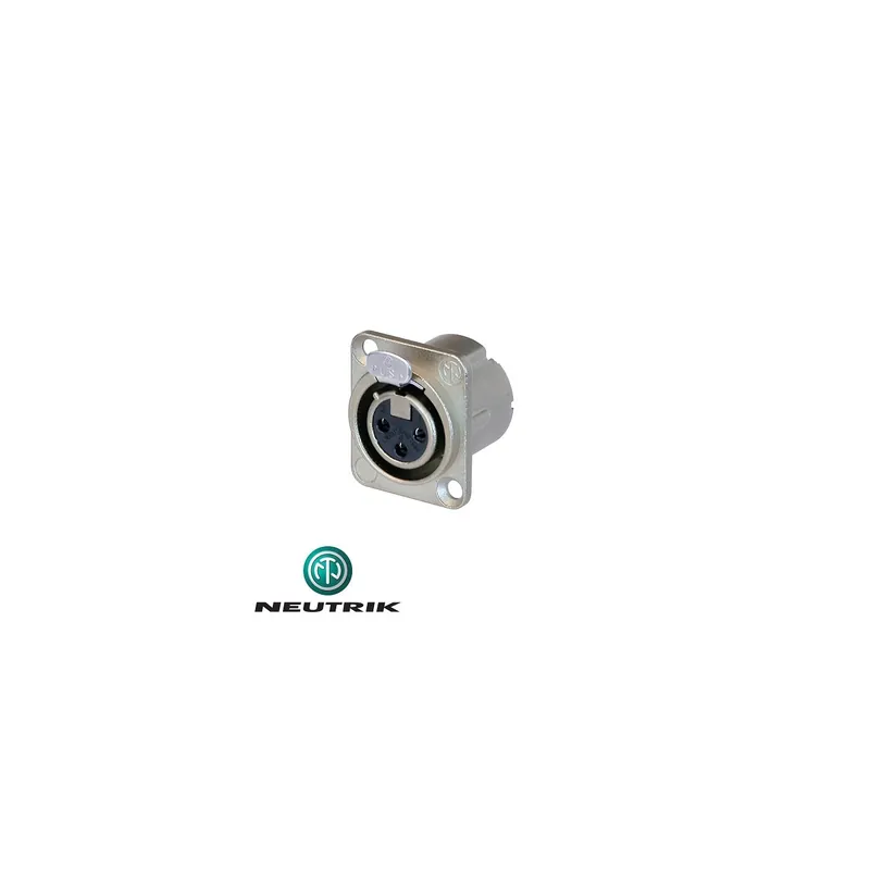 Bestseller Neutrik NC3FD-LX 3-pol XLR Einbaubuchse silber