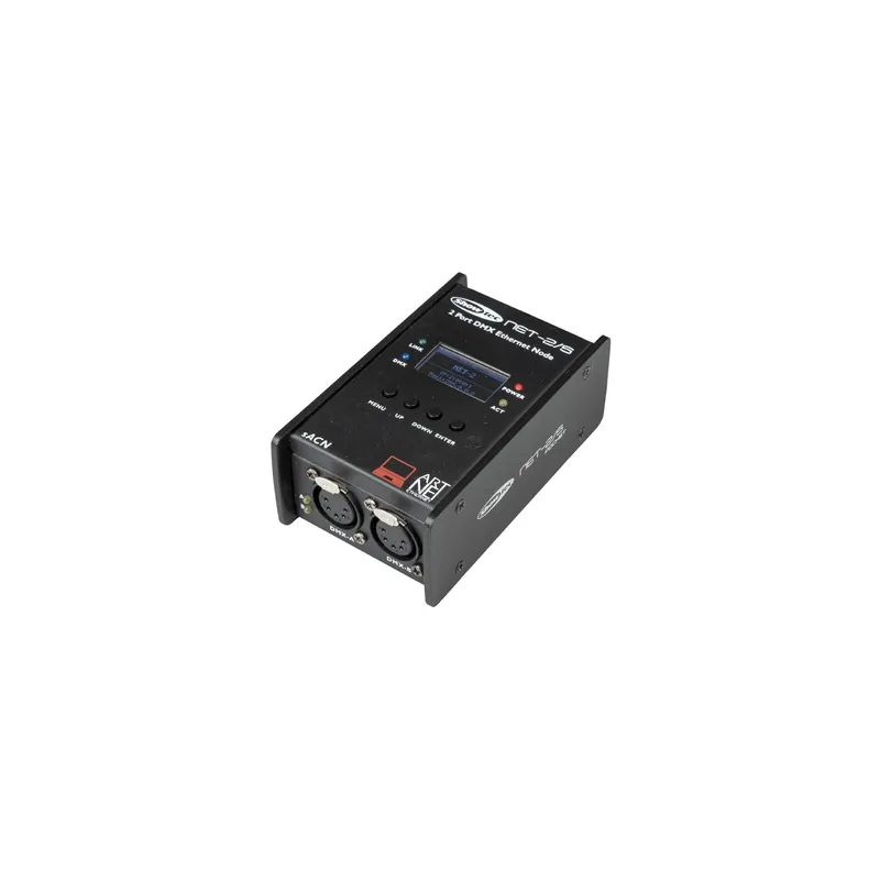 Heißes Angebot Showtecpro - NET-2/5 Pocket Artnet-Node mit 2 Kanälen, XLR, 5-polig