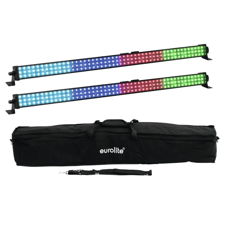 2er Set EUROLITE LED PIX-144 RGB Leiste / Pixel-Bar mit 144 SMD-LEDs mit Transporttasche Top-Preis
